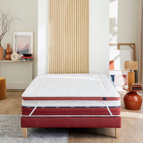 Surmatelas latex 120x200 ferme Someo Crépuscule
