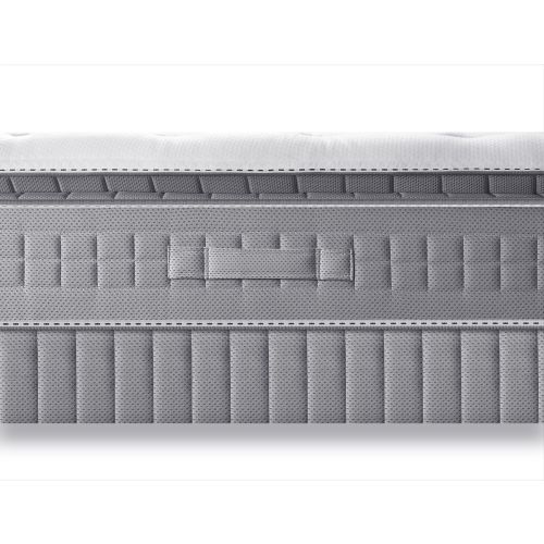 Matelas Simmons 651 ressorts ensachés + surmatelas intégré SW5 140x190 (présenté en ambiance)