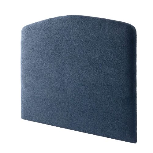 Tête de lit déco bouclette 145 cm bleu marine