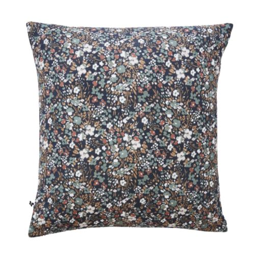 Taie d'oreiller gaze de coton imprimé floral