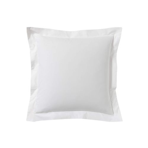 t de 2 taies d'oreillers blanc 100% coton biologique 65x65
