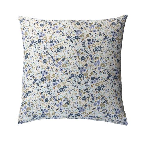 Taie d'oreiller 63x63 carrée en coton, textile doux et résistant