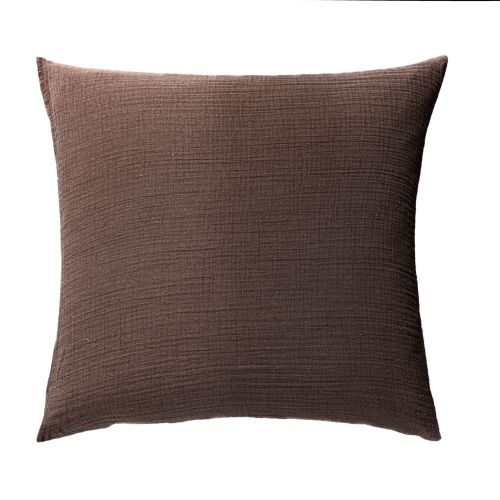 Vue de face de la taie oreiller gaze de coton 57 fils 