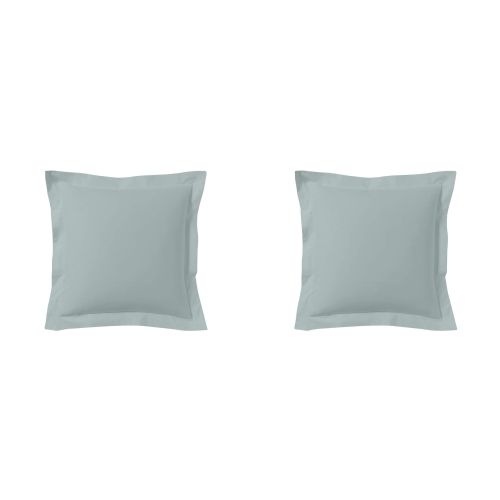 Lot de 2 taies d'oreillers percale archipel 65x65 cm