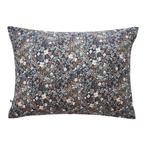 Taie d'oreiller gaze de coton imprimé floral