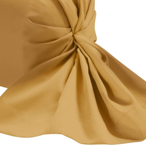 Taie de traversin curry 100% coton biologique