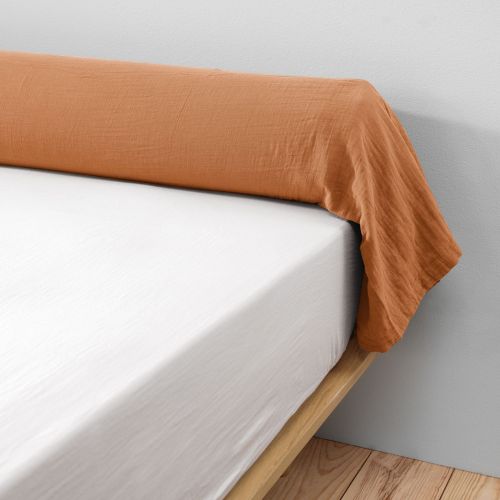 Taie de traversin double gaze de coton