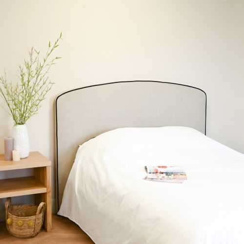 Tête de lit Ronda beige 145x120cm - Someo