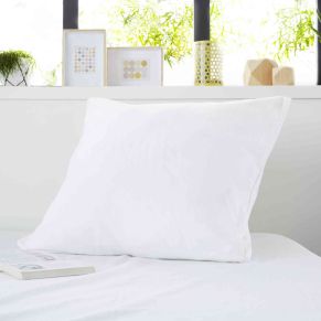 Protège oreiller 100% coton anti-rétrécissement Absorbant Silencieux et Respirant