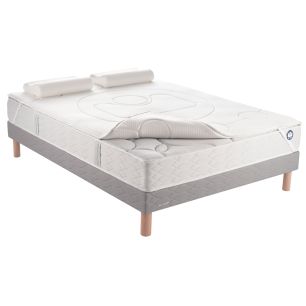 Pack cocooning surmatelas et oreillers Bultex 140x190 cm