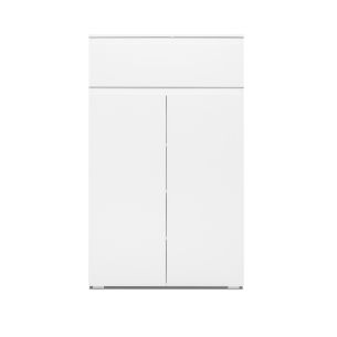 Commode un tiroir deux portes chêne