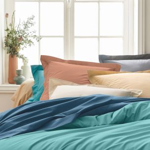 Taie de traversin 100% percale - Tradilinge