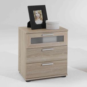 Chevet 3 tiroirs en bois - CH13025