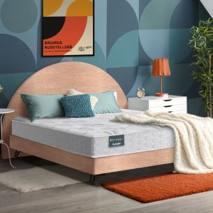 Matelas Dunlopillo 100% latex ferme 7 zones 20cm DAHLIA
