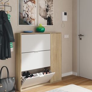 Meuble à chaussures avec 4 portes