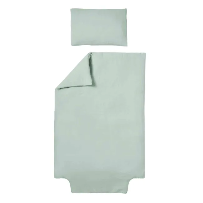 Parure de lit b b double gaze de coton bio 100x140cm