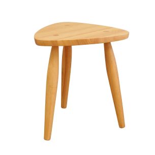 Chevet tabouret en bois massif naturel - CH17005