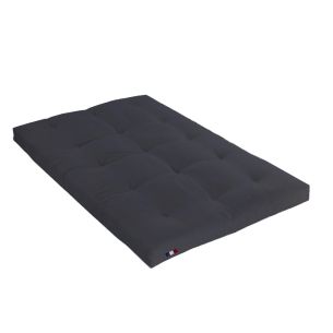 Matelas futon anthracite coeur en latex