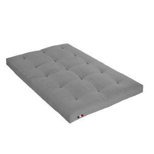 Matelas futon gris clair coeur en latex