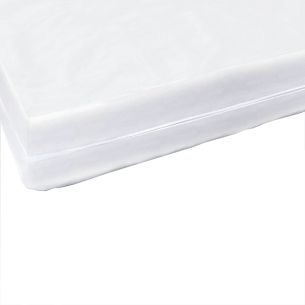 Housse de matelas verte ép 13 cm polyuréthane M1 140x200 cm