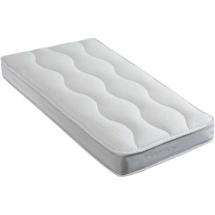 Matelas bébé ressorts ensachés Simmons CALIN (fond blanc)