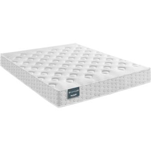 Matelas Dunlopillo mousse mémoire Aérial® moelleux 21cm NARCISSE 140x190 (fond blanc)