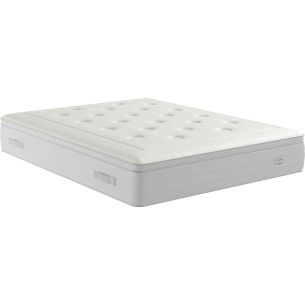 Matelas Simmons ressorts ensachés + mousse mémoire grand confort 33cm SW6