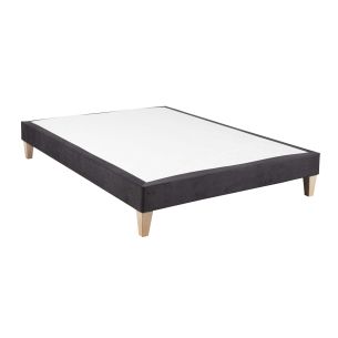 Sommier déco Someo gris charcoal