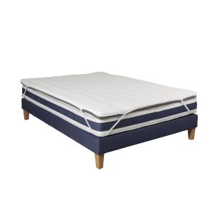 Surmatelas mousse mémoire de forme 7 cm Someo S75