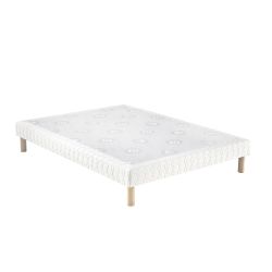 Sommier tapissier Merinos confort morphologique + pieds