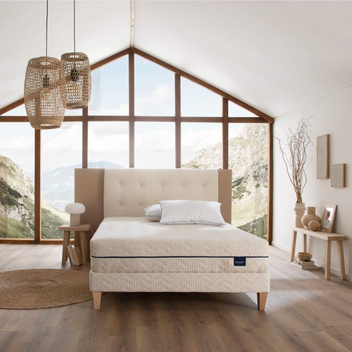 Housse naturelle de remplacement pour matelas Aube 600 - SOMEO