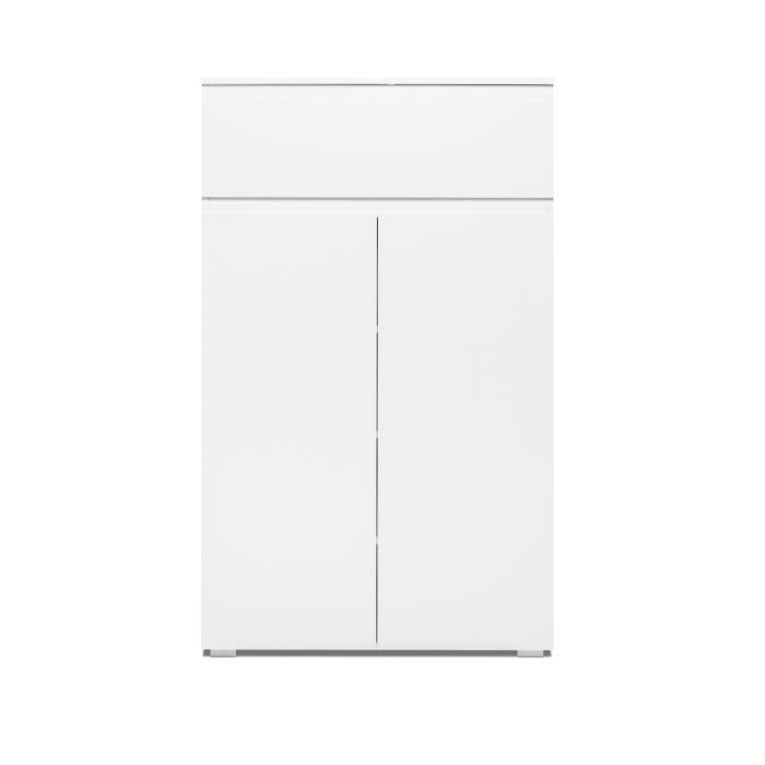 Commode un tiroir deux portes chêne Commode un tiroir deux portes chêne