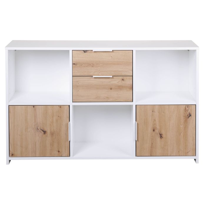 Commode 2 tiroirs et 2 portes en bois - CO12096 Commode 2 tiroirs et 2 portes en bois - CO12096