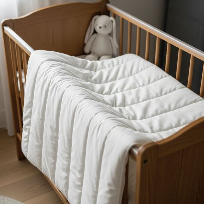 Couette bébé tempérée anti-acariens et anti-bactériens 80x120 Couette bébé tempérée anti-acariens et anti-bactériens 80x120
