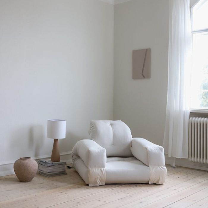 Matelas futon et fauteuil 2 en 1 HIPPO 90x200