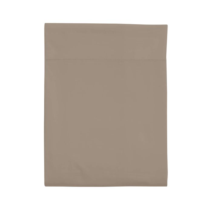 Drap plat 100% coton biscuit Drap plat 100% coton biscuit