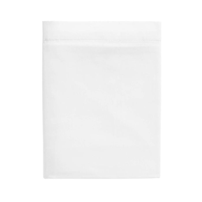 Drap plat blanc 100% satin de coton Drap plat blanc 100% satin de coton
