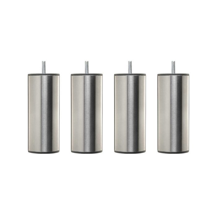 4 pieds cylindriques inox 15 cm 4 pieds cylindriques inox 15 cm
