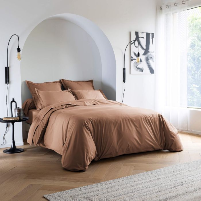 Housse de couette coton percale - SOMEO