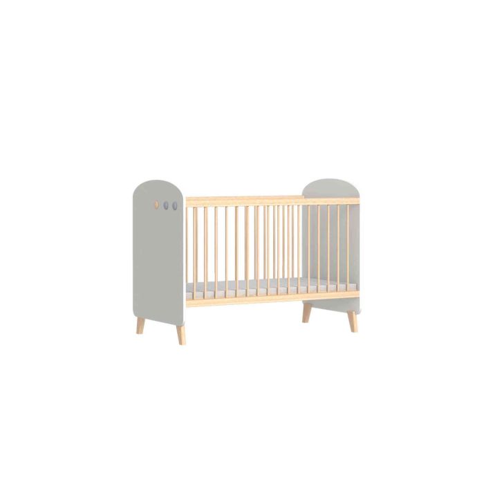 Lit bébé en bois réglable en hauteur SENJA 60x120Lit bébé en bois réglable en hauteur SENJA 60x120