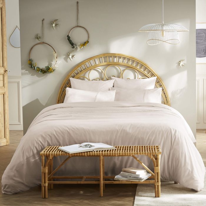 Housse de couette 100% coton broderie anglaise Housse de couette 100% coton broderie anglaise
