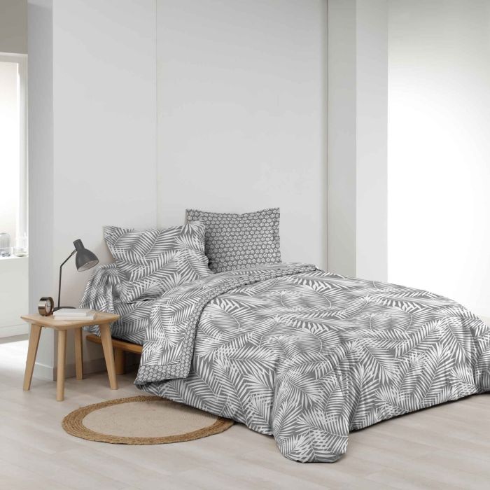Housse de couette Botania gris