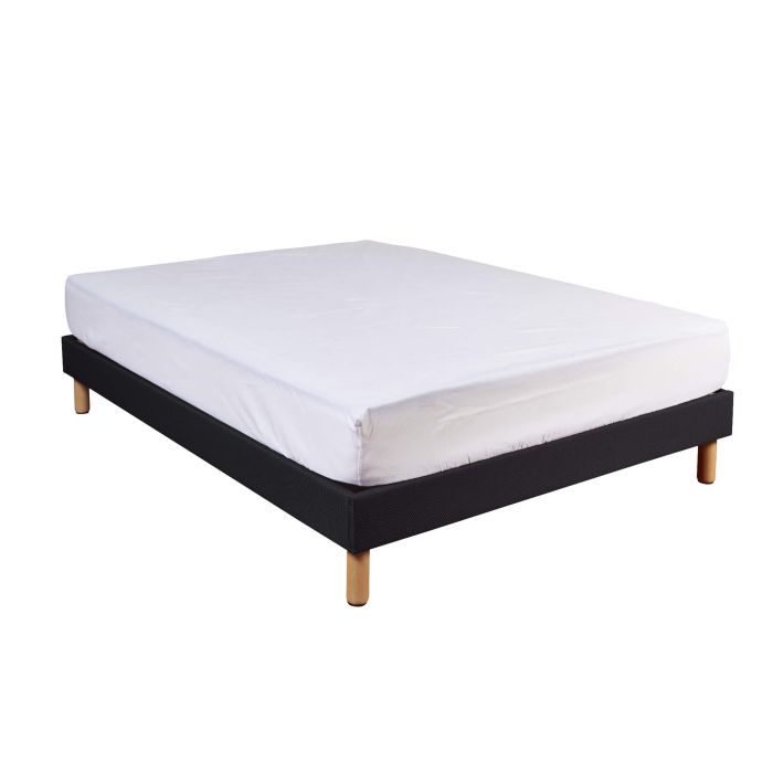 Protège matelas anti-acariens Microstop molleton 100% coton - bonnet 27 cm Protège matelas anti-acariens Microstop molleton 100% coton - bonnet 27 cm
