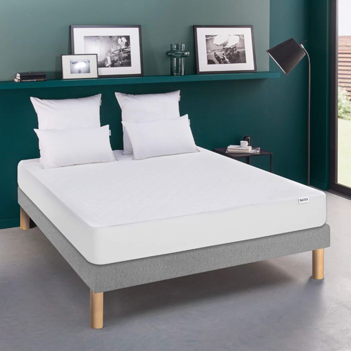 Protège matelas Bultex grand confort absorbant - bonnet extensible 20 à 30 cm
