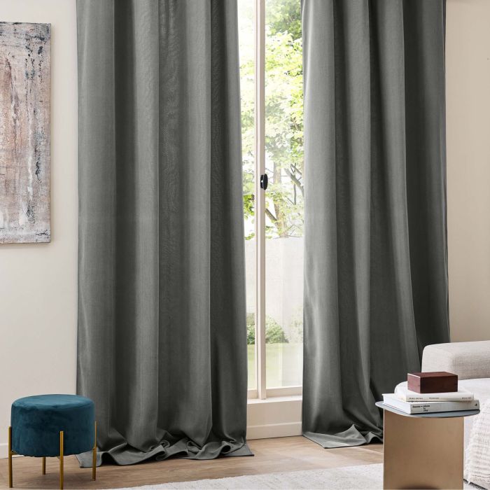 Rideau thermique polaire 140x260 anthracite 