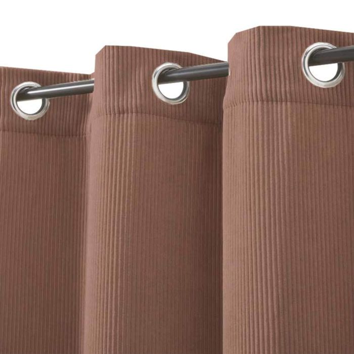 Rideau à œillets en velours côtelé 135x250 Rideau à œillets en velours côtelé 135x250