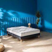 Matelas ressorts ensachés + mousse mémoire Merinos SWEETY