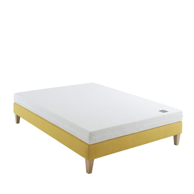 Ensemble matelas junior mousse, sommier et pieds Aurore 100 - SOMEO