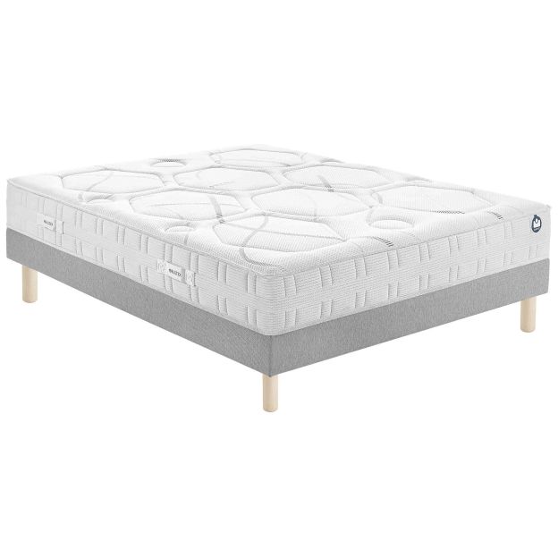 Ensemble Bultex i-novo 9200 confort ferme + sommier + pieds 140x190
