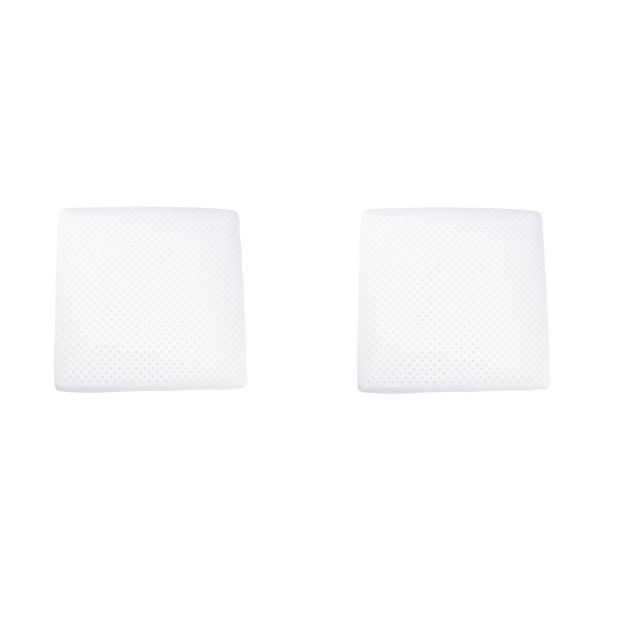 Lot de 2 oreillers 100% latex naturel Someo 60x60